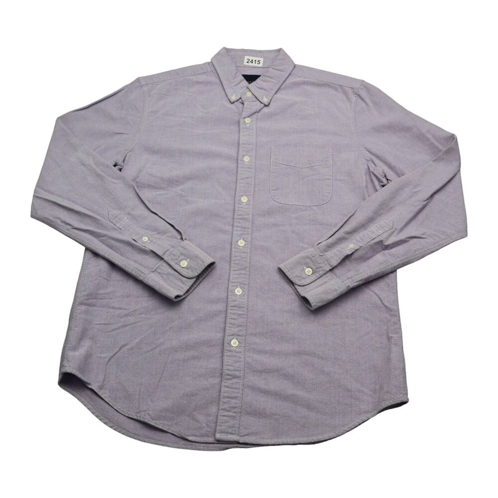 American Eagle Shirt Mens M Purple Vintage Dress Long Sleeve